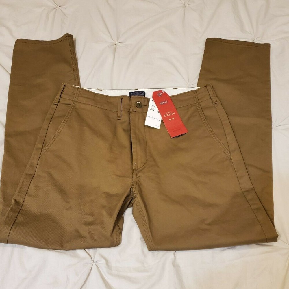 Levi's 502 Tan Regular Taper Chino 30x32